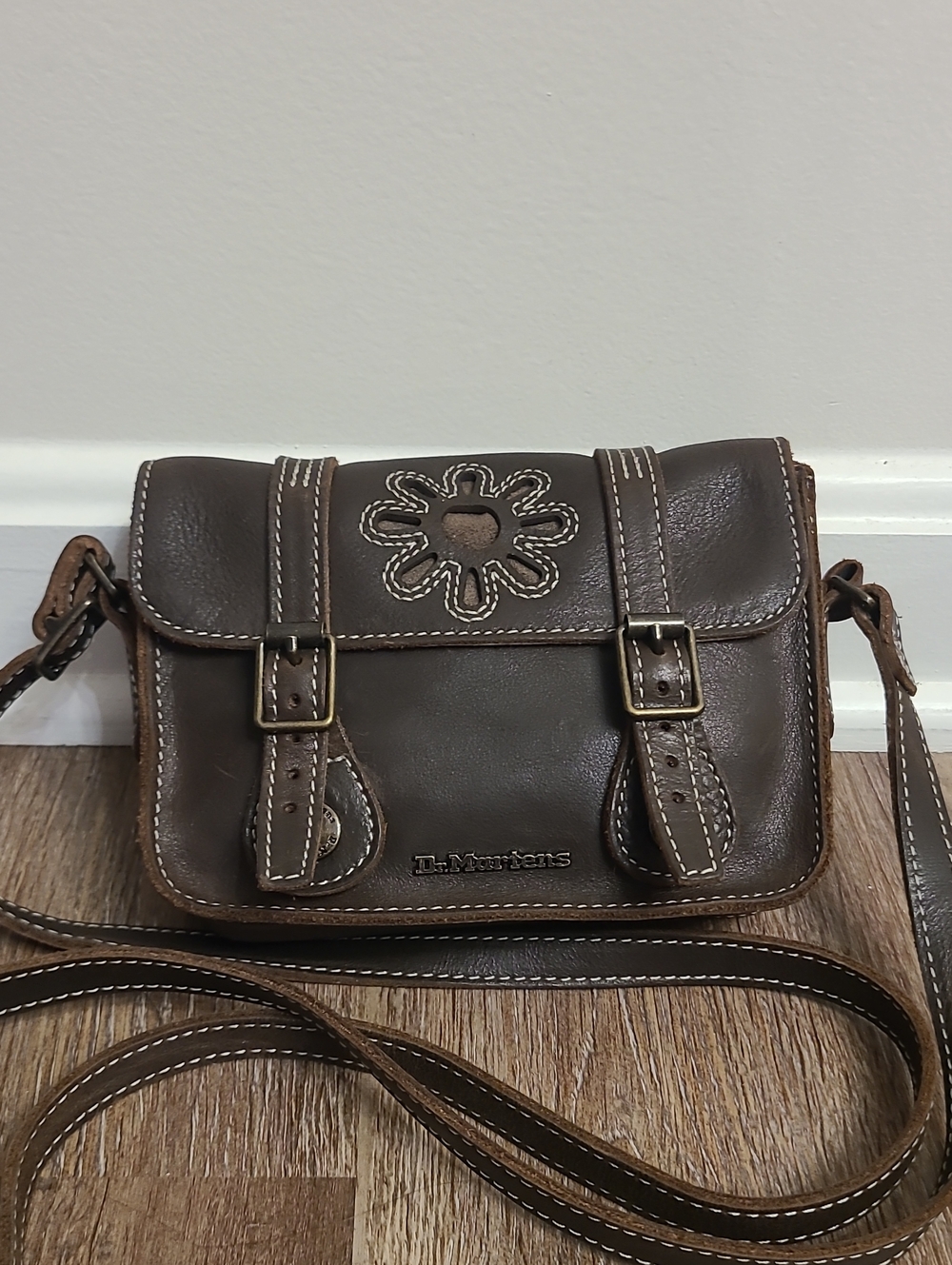 Dr Martens Dunnet Floral Cut Crossbody 7 inch Mini Satchel